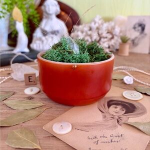 Vintage Fire-King Glass Bowl 🍁 Unique Home Decor / Kitchen / Dining / Gift